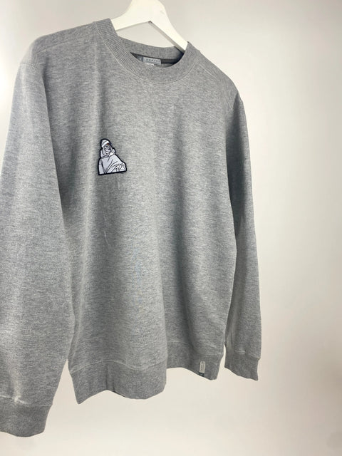 Sweater, light grey, L "Bine" wearing between mondays