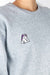Copy of Sweater, light grey, S Patch" Janna" wearing between mondays