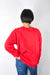 Copy of Sweater, red, M "Patch "Norah" wearing between mondays