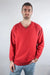 Pullover, rot, M/L wearing between mondays