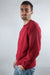 Pullover, volles rot, M/L wearing between mondays