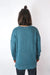 Sweater, grau/türkis, S/M, Patch "Janna" wearing between mondays
