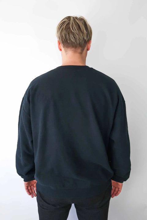 Sweater, black, L "Patch "Norah" wearing between mondays