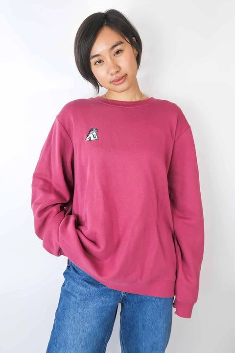Sweater, dusky pink, XL Patch"Janna" wearing between mondays