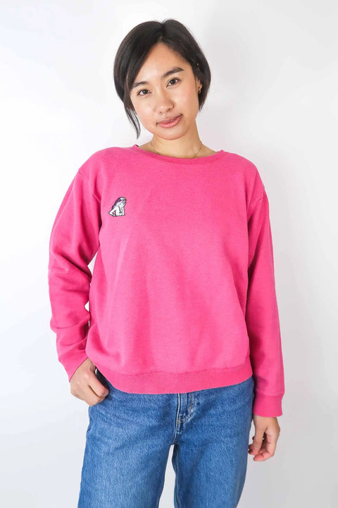 Sweater, pink, S  Patch"Janna" wearing between mondays