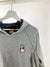 324 grey, S/M "Patch Caro"hoodie wearing between mondays
