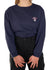 Basic Sweater, dark blue, S/M, "Norah" wearingbetweenmondays