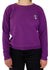 Basic Sweater, purple, S/M, "Norah" wearingbetweenmondays