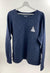 Sweater, blue/grey, L-XL "Bine" - wearing between mondays