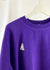 Sweater, Lila, M/L "Patch Janna" wearing between mondays
