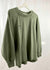 Sweater, army-green S/M "Patch Janna" wearing between mondays