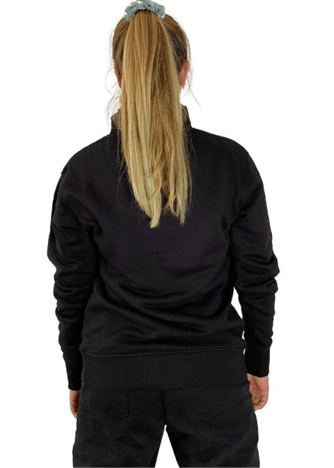 Sweater, black, Zip-Up, M, "Norah" wearingbetweenmondays