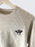 Sweater, cream/white, M  Patch"Norah" wearing between mondays