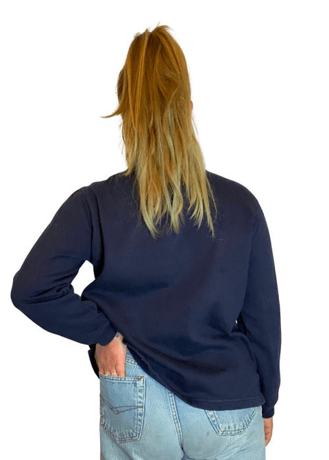 Sweater, darkblue, Zip-up, M, "Caro" wearingbetweenmondays