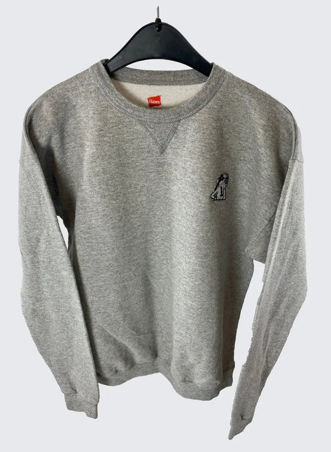 Sweater, grey, XS/S  Patch"Janna" wearing between mondays