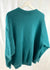 Sweater, grün-blau L "Patch Caro" wearing between mondays