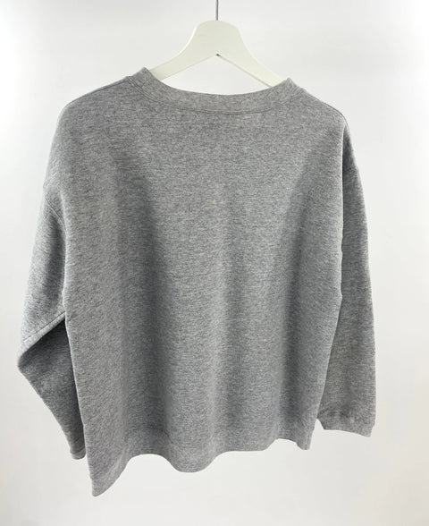 Sweater, light grey, XS/S "Diadem" wearing between mondays