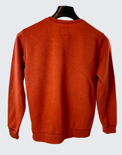 Sweater, orange, L  Patch"Bine" wearing between mondays