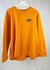 Sweater, orange, S/M "Patch Norah" wearing between mondays