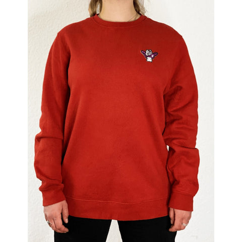Sweater, red, M/L, "Norah" wearingbetweenmondays
