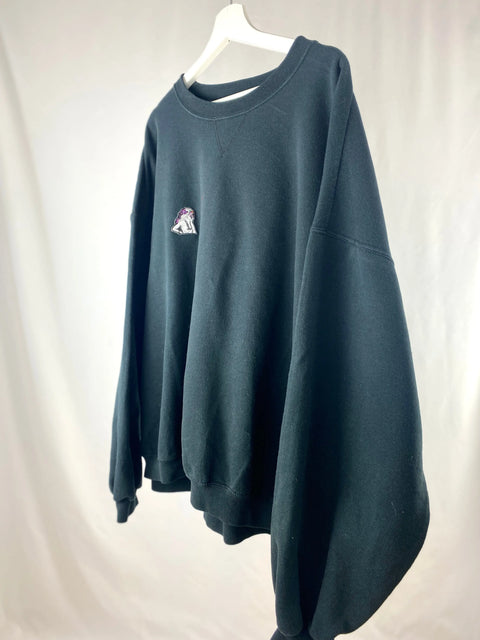 Sweater, schwarz, XL/XXL "Patch Janna" wearing between mondays