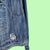 Vintage Denim Jeans Jacket, Blue, M "Carrera" wearingbetweenmondays