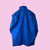 Vintage Herbstjacke/ Windbreaker blau, L/XL wearingbetweenmondays