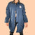Vintage Herbstjacke, dunkelblau, "Loro Piano" L wearingbetweenmondays