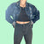 Vintage Jeans Jacke dark blue, verwaschen , L wearingbetweenmondays
